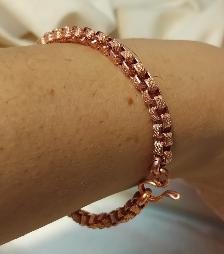 copper bracelet "Arwen"