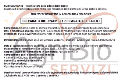 PREPARATO DEL CALCIO