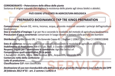 TKP: IL PREPARATO DEI TRE RE