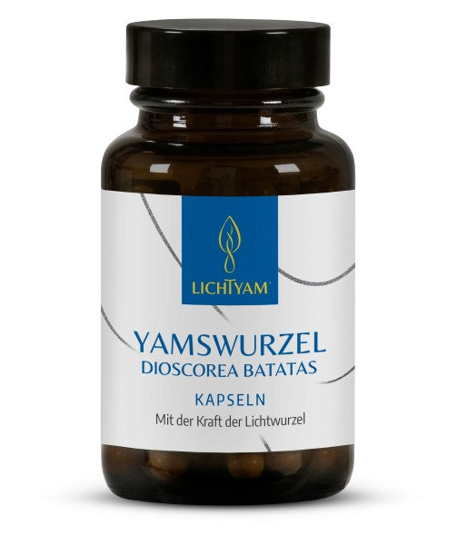 Radice di Licht Yam Dioscorea batatas, capsule (60 capsule per barattolo = 41 g)