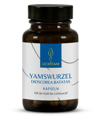 Radice di Licht Yam Dioscorea batatas, capsule (60 capsule per barattolo = 41 g)