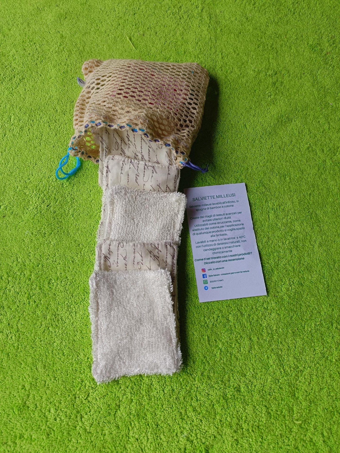 Salviette milleusi lavabili