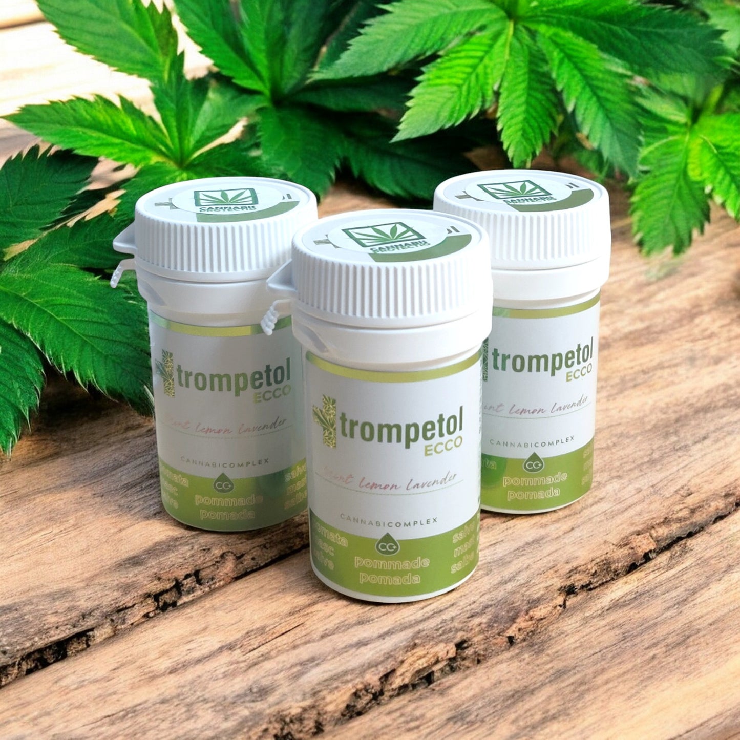Trompetol Pomata Hempsalve Base Menta Limone Lavanda