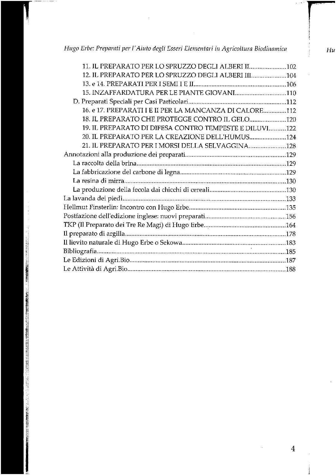 PREPARE FOR THE HELP OF ELEMENTARY BEINGS IN BIODYNAMIC AGRICULTURE - HUGO ERBE