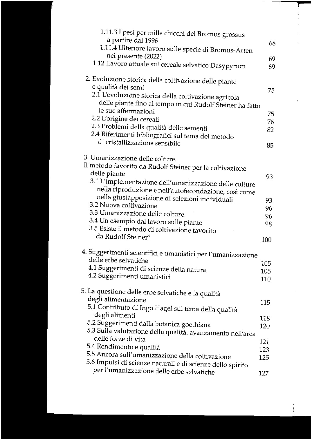 L'UMANIZZAZIONE DELLE ERBE SELVATICHE - UWE MOS