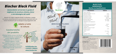 BIODEA BIOCHAR BLACK FLUID