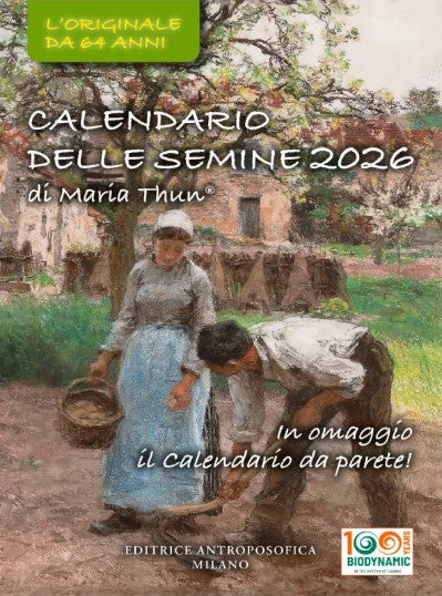 CALENDARIO DELLE SEMINE 2026 - Maria Thun