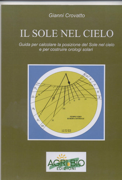 GUIDA PER CALCOLARE LA POSIZIONE DEL SOLE NEL CIELO E PER COSTRUIRE OROLOGI SOLARI