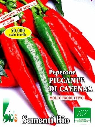 PEPERONE PICCANTE DI CAYENNA - BIOSEME 3004