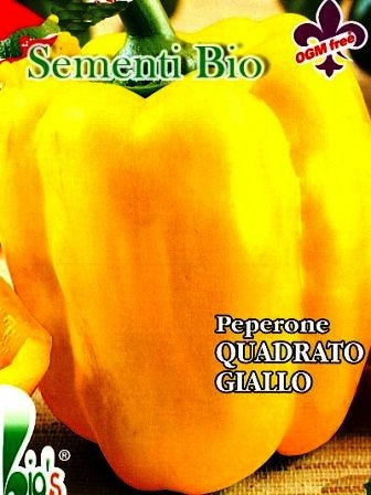 PEPERONE QUADRATO D'ASTI GIALLO - BIOSEME 3007