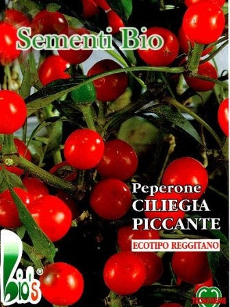 PEPERONE REGGITANO A CILIEGIA PICCANTE - BIOSEME 3014