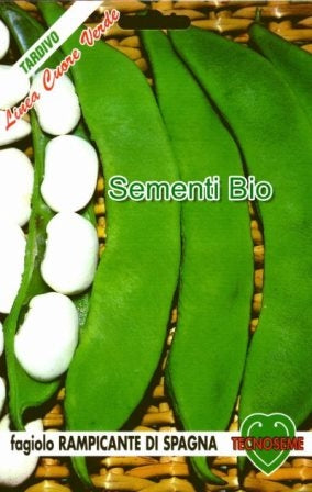 FAGIOLO RAMPICANTE DA SGRANARE DI SPAGNA - BIOSEME 2342