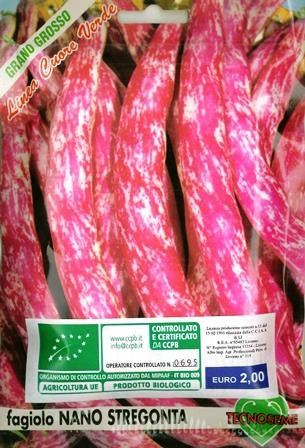 FAGIOLO NANO DA SGRANARE STREGONTA O FIAMMA - BIOSEME 2374