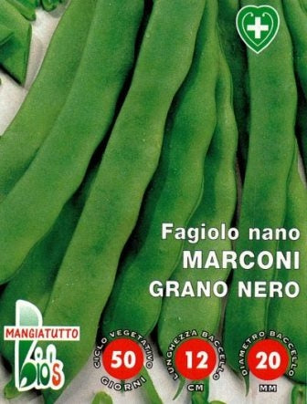 FAGIOLO NANO MANGIATUTTO MARCONI GRANO NERO - BIOSEME 2395