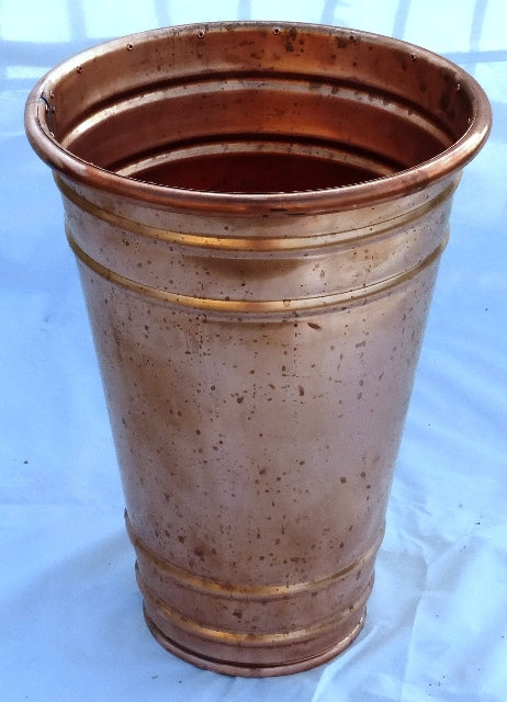 DINAMIZZATORE A VASO MANUALE IN RAME 16 lt