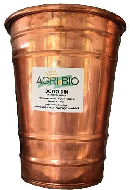 DINAMIZZATORE DOTTO A VASO MANUALE IN RAME 18 lt