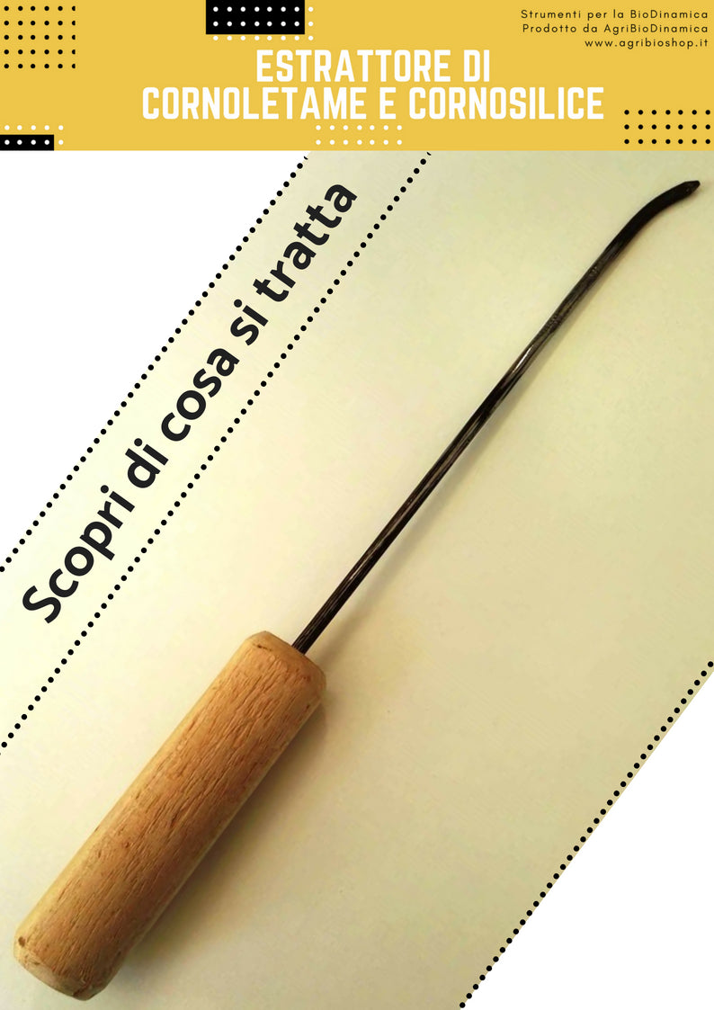 ESTRATTORE DI CORNOLETAME (500) E CORNOSILICE (501)