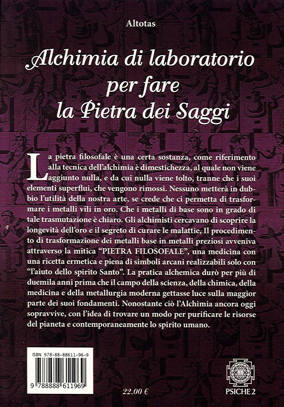 ALCHIMIA DI LABORATORIO PER FARE LA PIETRA DEI SAGGI - Altotas