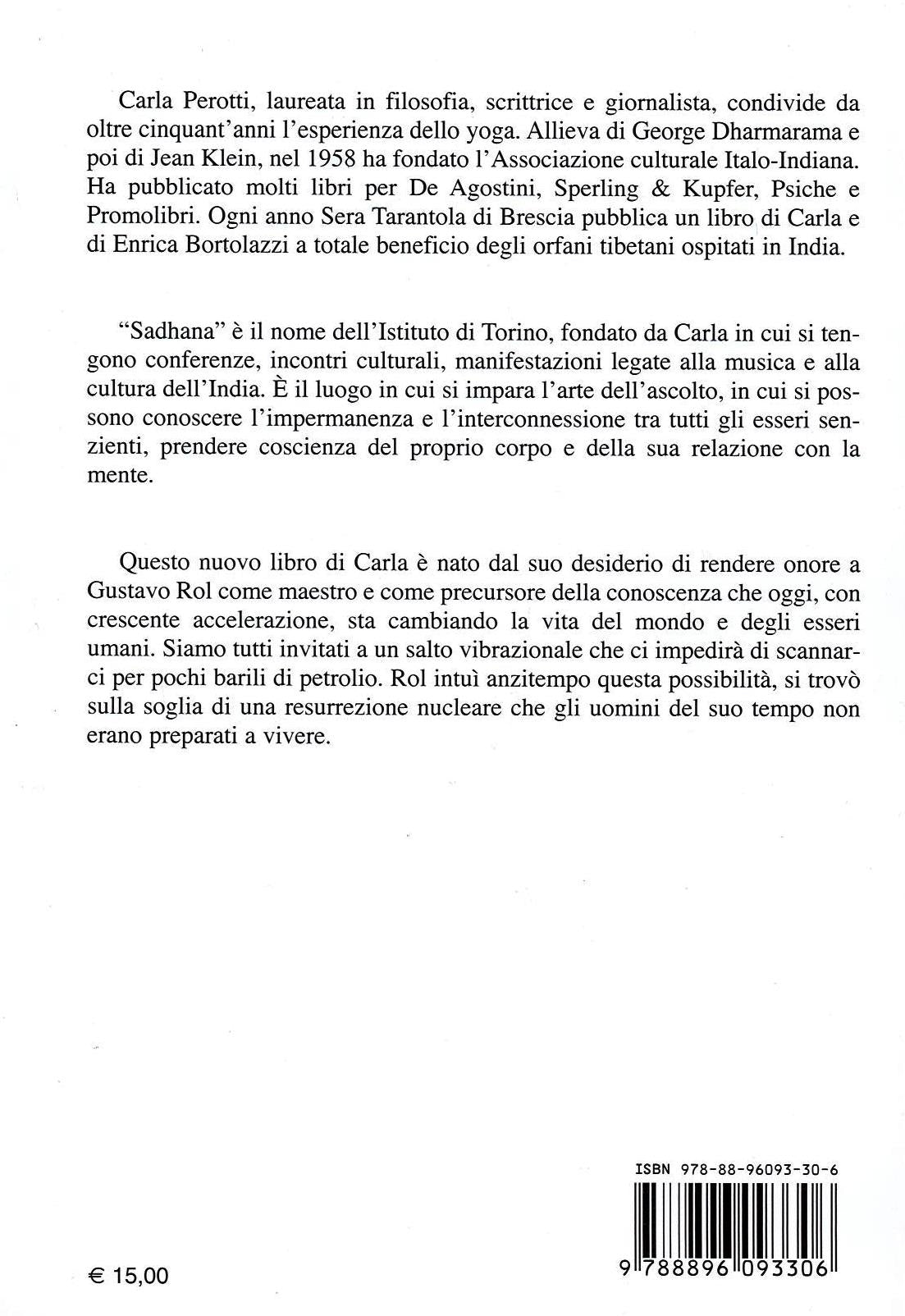 GUSTAVO ROL IL MIO PRIMO MAESTRO - Carla Perotti