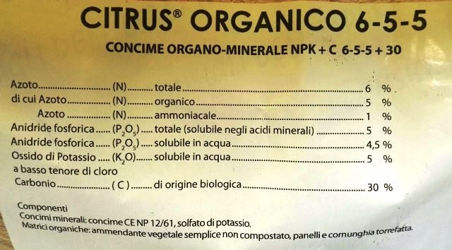 CITRUS ORGANICO