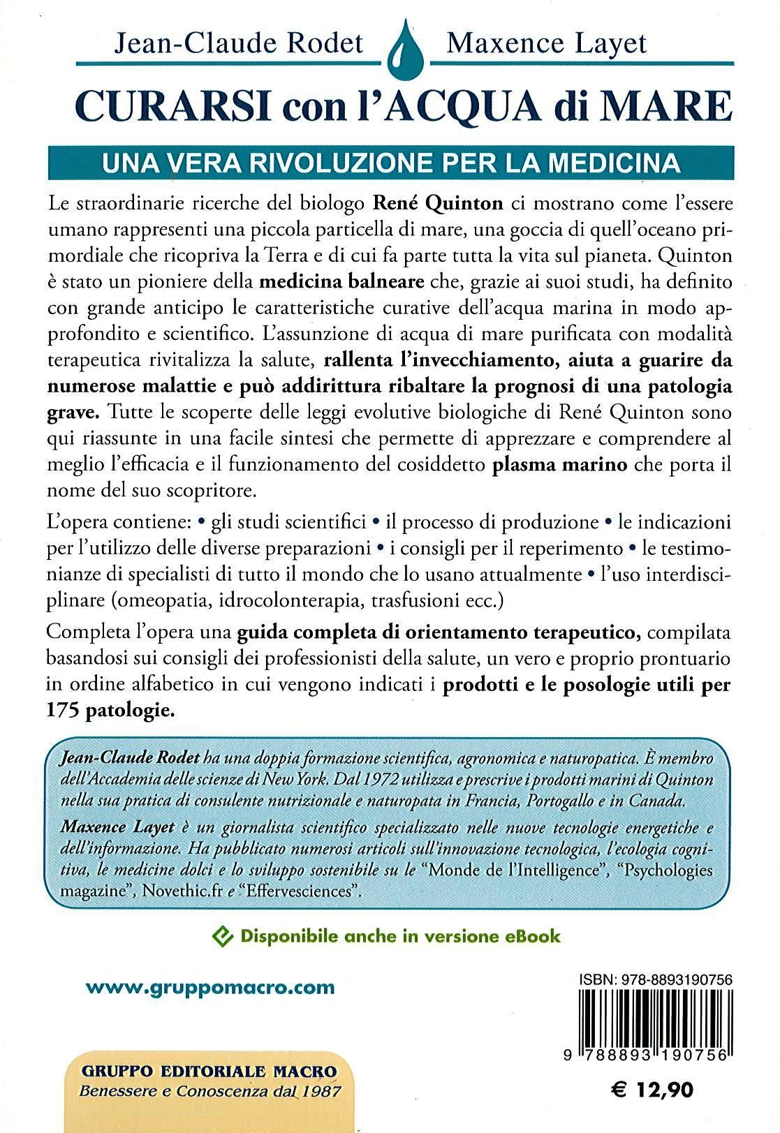 CURARSI CON L' ACQUA DI MARE - J. Claude e M. Layet