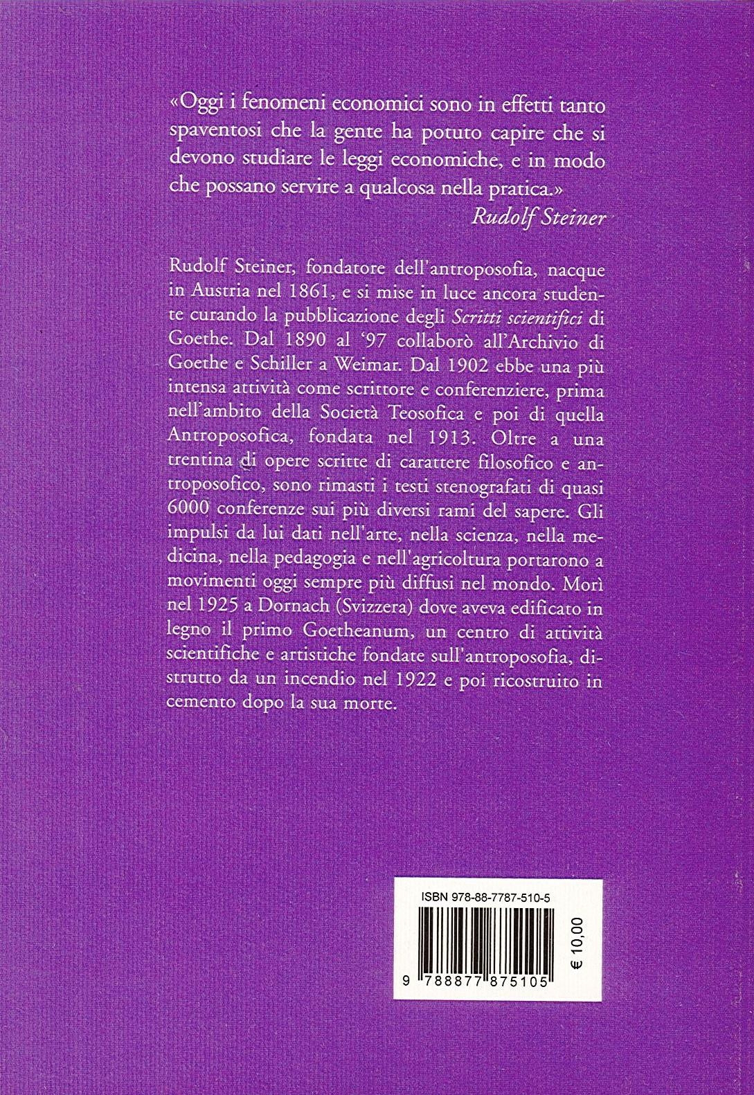 341- SEMINARIO DI ECONOMIA- Rudolf Steiner