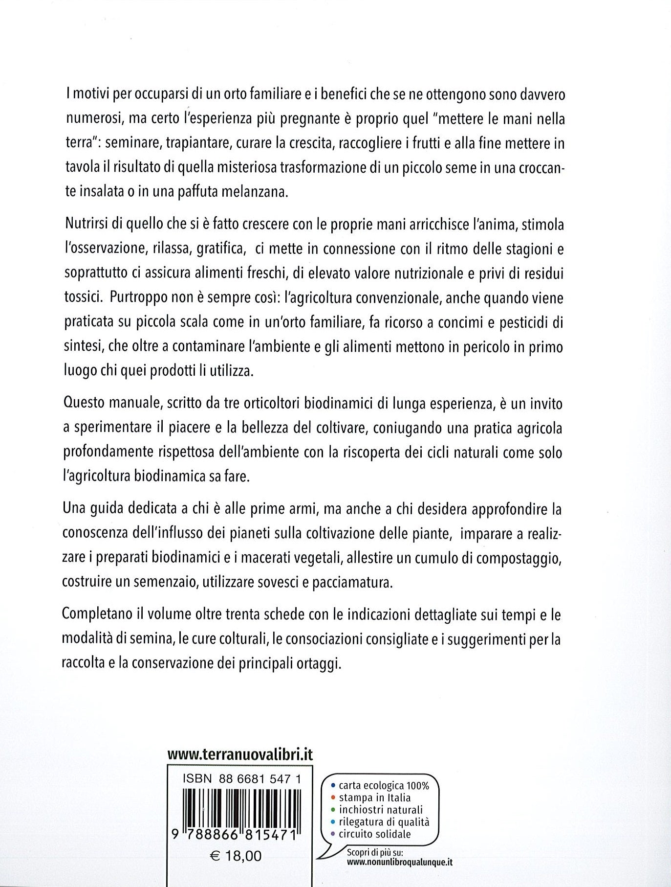 ORTO BIODINAMICO FAMILIARE - WOLFGANG SCHEIBE & DAVIDE RIZZI