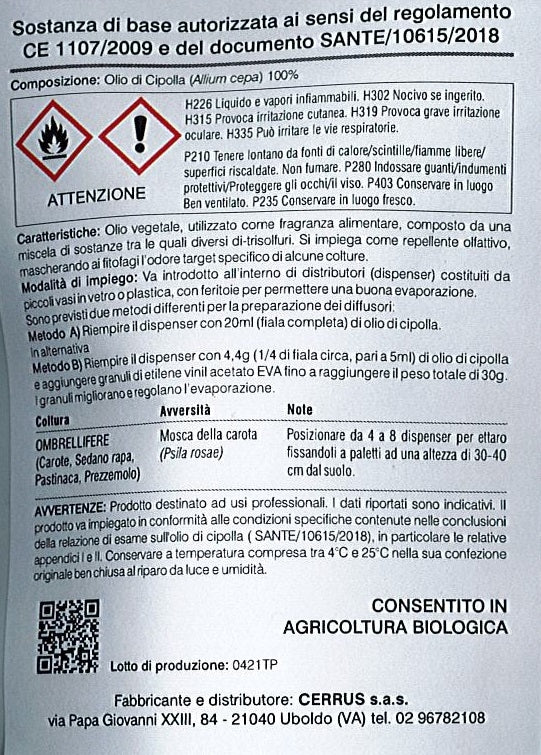 OLIO DI CIPOLLA