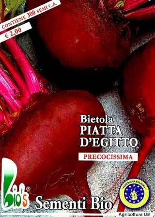 BIETOLA DA ORTO PIATTA D'EGITTO - BIOSEME 0725