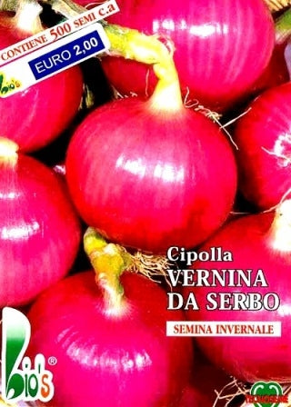 CIPOLLA ROSSA VERNINA DI TOSCANA - BIOSEME 2004