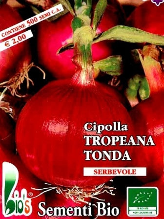 CIPOLLA ROSSA TROPEANA TONDA - BIOSEME 2025