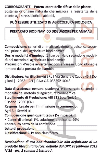 BioDynamic Deterrent for Voles - 1 L