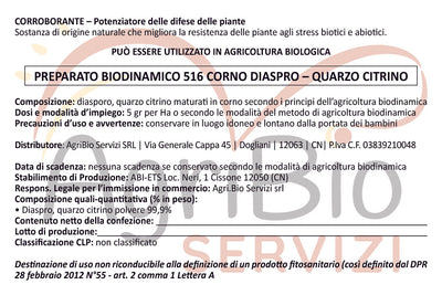 516 CORNO QUARZO CITRINO