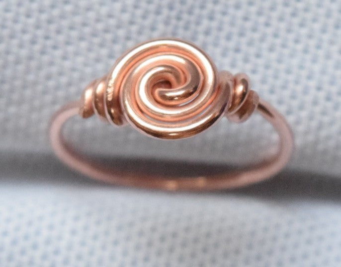 Anello in rame YinYang