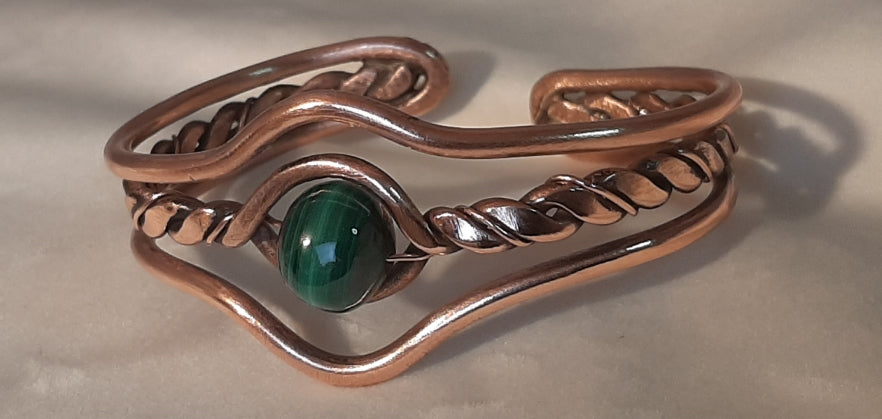 copper bracelet "Arwen"