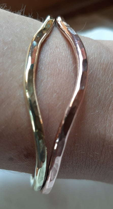 copper bracelet "Arwen"