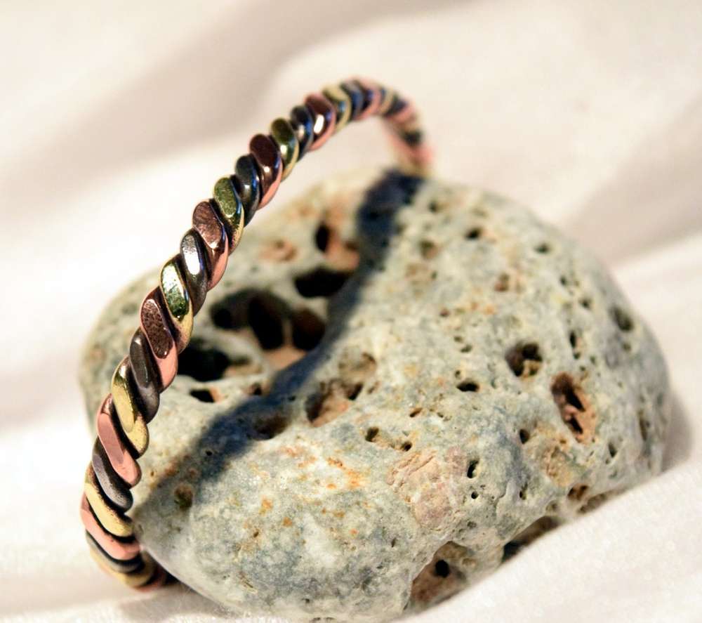 copper bracelet "Arwen"
