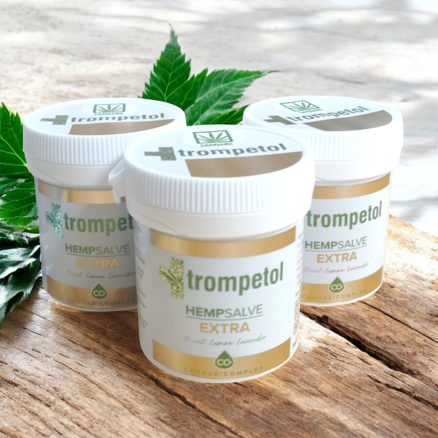 Trompetol Pomata Hempsalve Extra (Oro) Limone, Menta e Lavanda