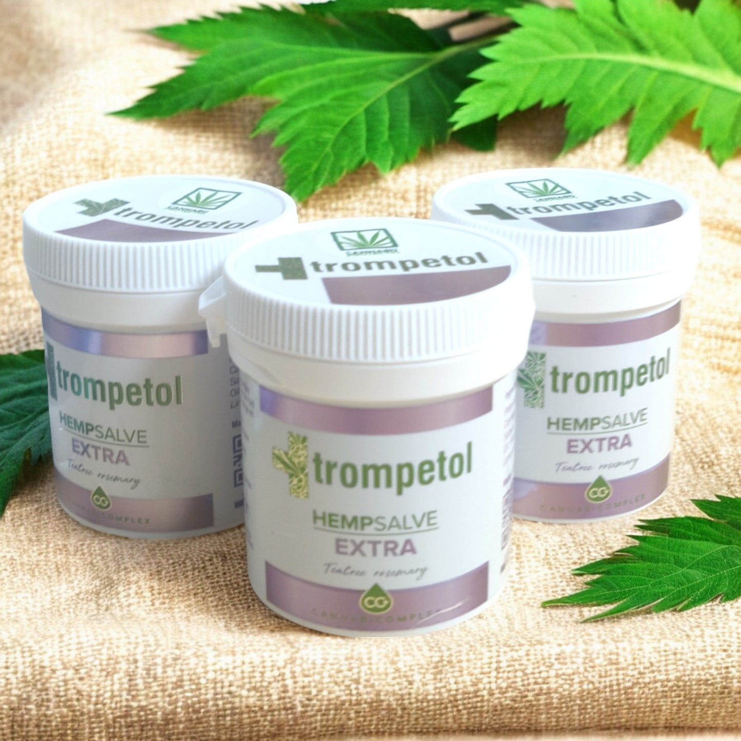 Trompetol Pomata Hempsalve Extra Tea Tree e Rosmarino