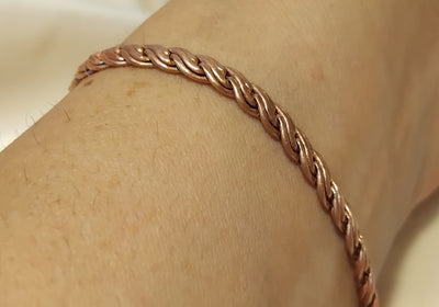 copper bracelet "Arwen"
