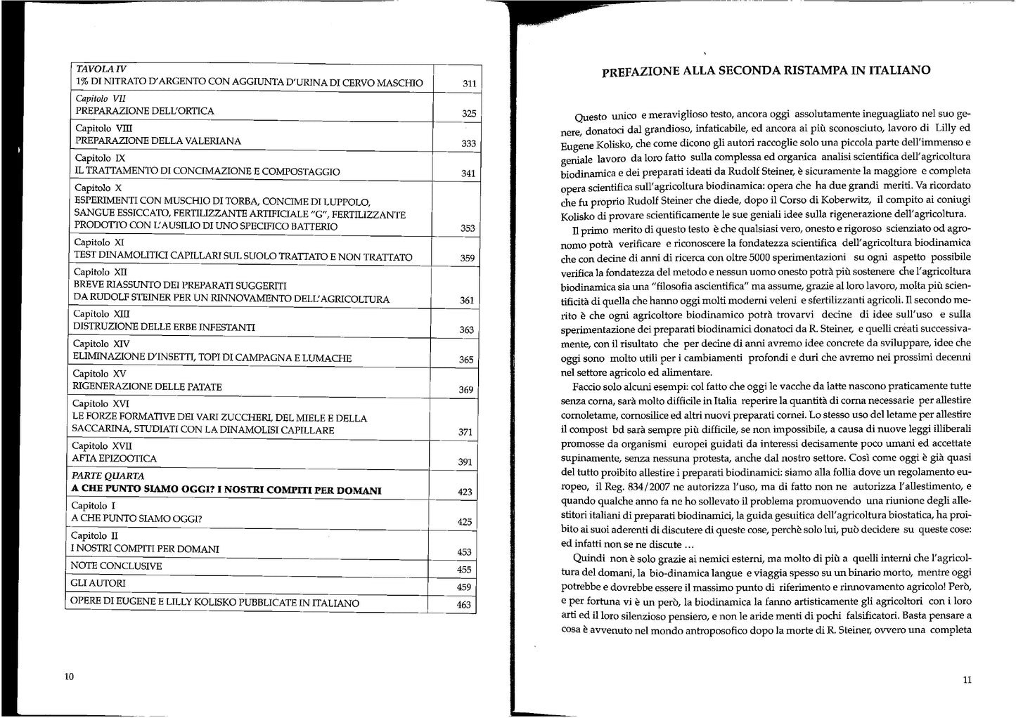 The agriculture of tomorrow by E. and L. Kolisko - AgriBioEdizioni