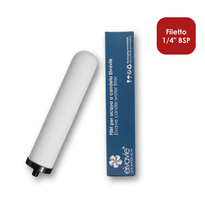 Advanced Ceramicae SI Filtro a candela per acqua con inibitore di calcare EIVAP10CS314SC