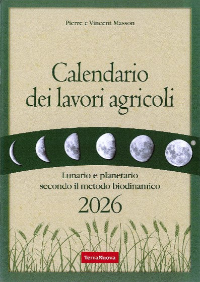 CALENDARIO DEI LAVORI AGRICOLI 2026 - Pierre Masson