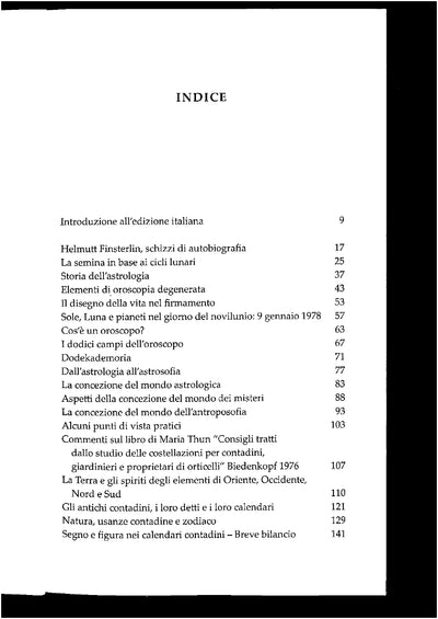 FILOSOFIA DELL'AGRICOLTURA MODERNA 3° PARTE STELLE ED AGRICOLTURA - HELLMUT FINSTERLIN