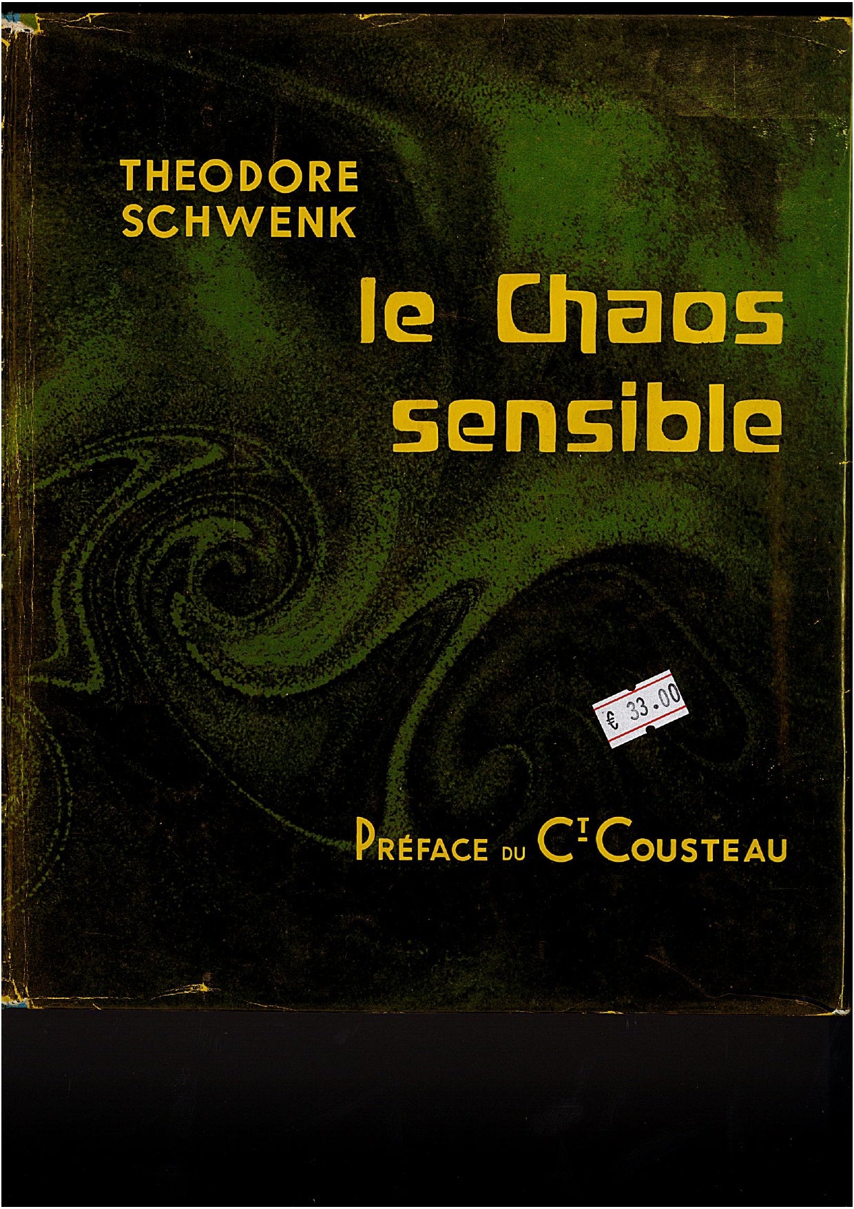 Le chaos sensible - Theodore Schwenk