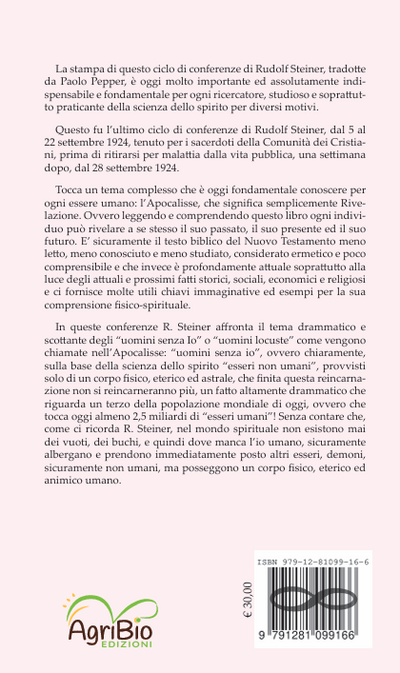 APOCALISSE - ed agire sacerdotale uomini senza io