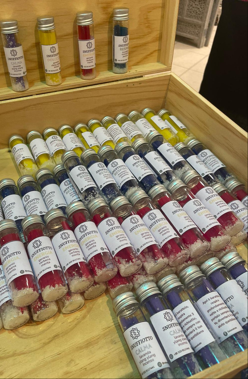 Snuffiotto / aromaterapia portatile