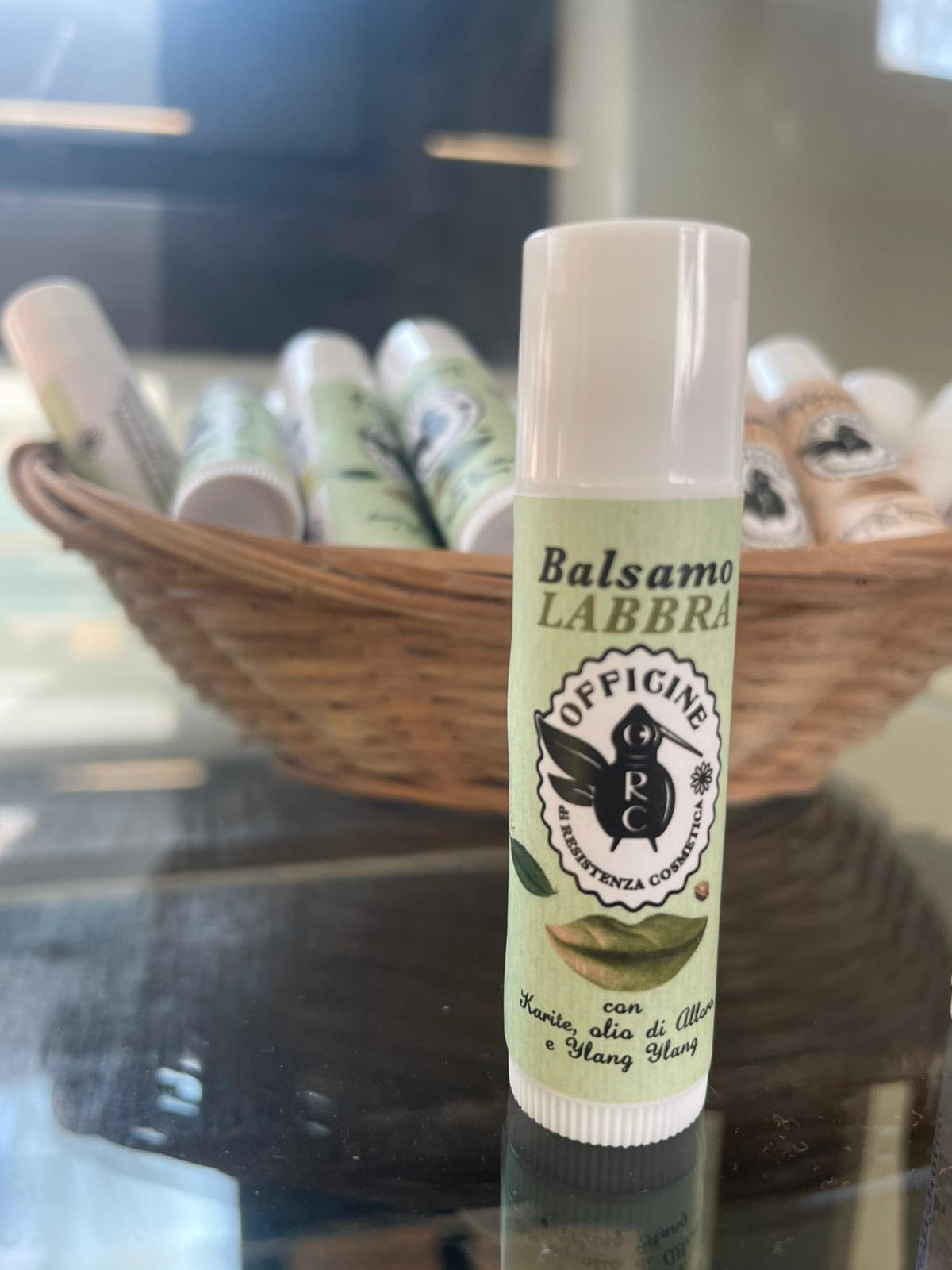 Balsamo labbra con alloro