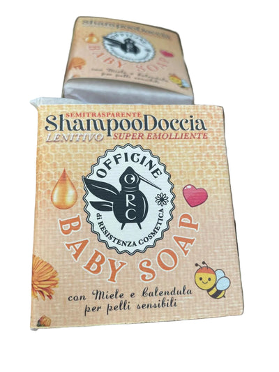 Shampoo doccia solido "Baby soap"