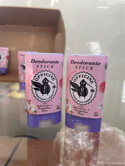 Deodorante solido gelsomino e pompelmo rosa
